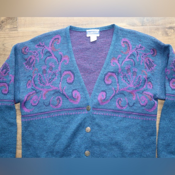 Pendleton Vintage 100% virgin wool women's sweater large - Picture 2 of 9